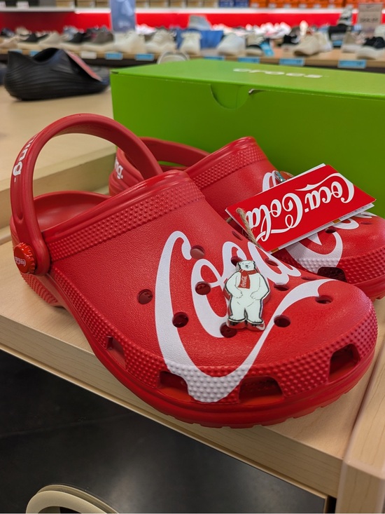 CROCS Shoes - Coke and Crocs Collab